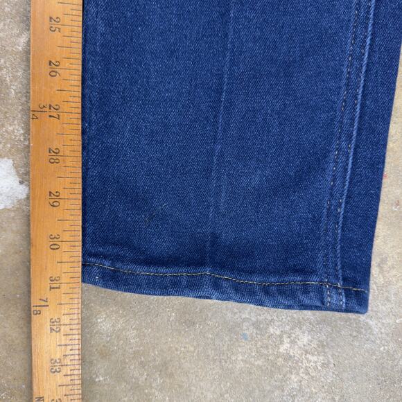 Vintage Lee Women’s High-Rise Jeans 18L Dark Wash, Excellent Condition 80’s 90’s - Picture 8 of 11